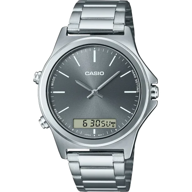 Ceas de Mana Casio Elegant Gri MTP-VC01D-8EUDF pentru Barbati cu Comanda Online