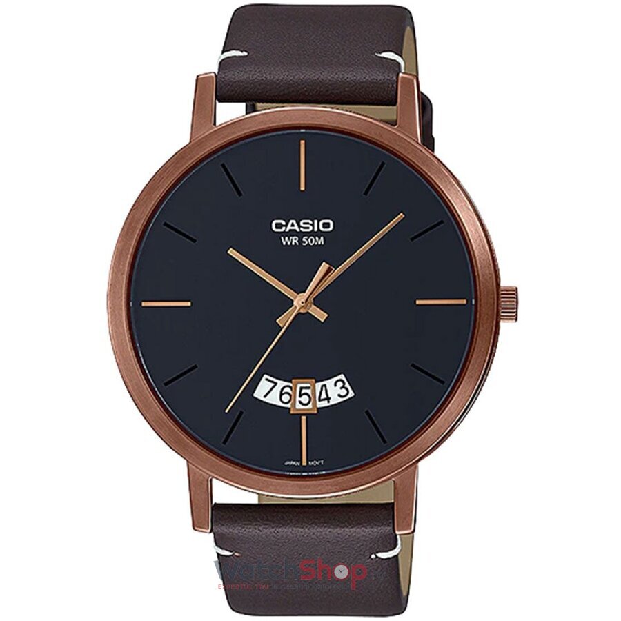 Ceas de Mana Casio Elegant Negru MTP-B100RL-1EVDF pentru Barbati cu Comanda Online