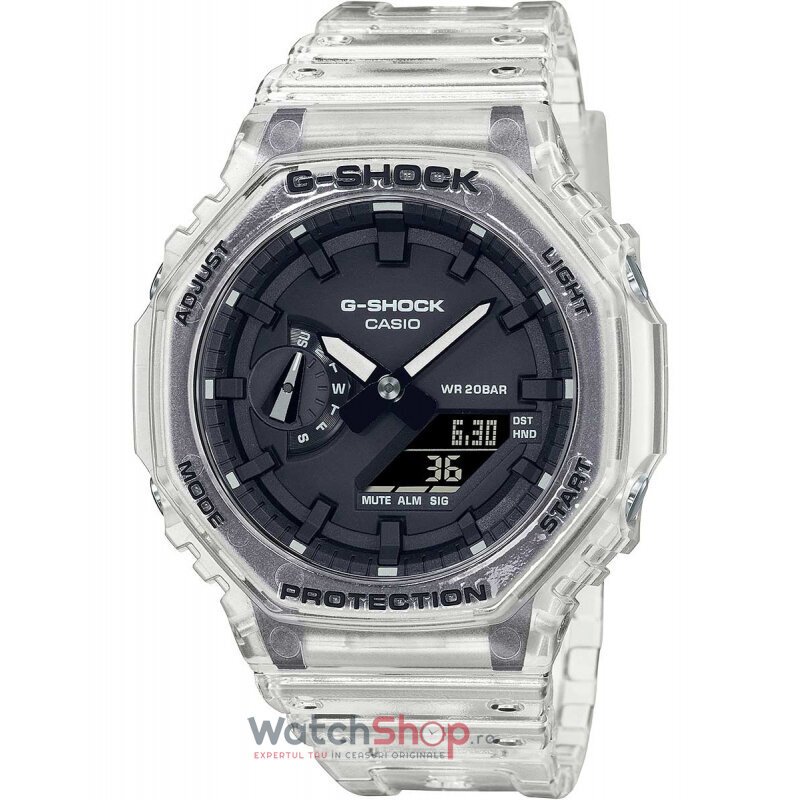 Ceas de Mana Casio Sport Negru G-SHOCK GA-2100SKE-7AER pentru Barbati cu Comanda Online