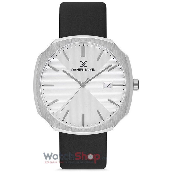 Ceas de Mana Daniel Klein Casual Alb Argintiu FIORD DK.1.12653.3 pentru Barbati cu Comanda Online