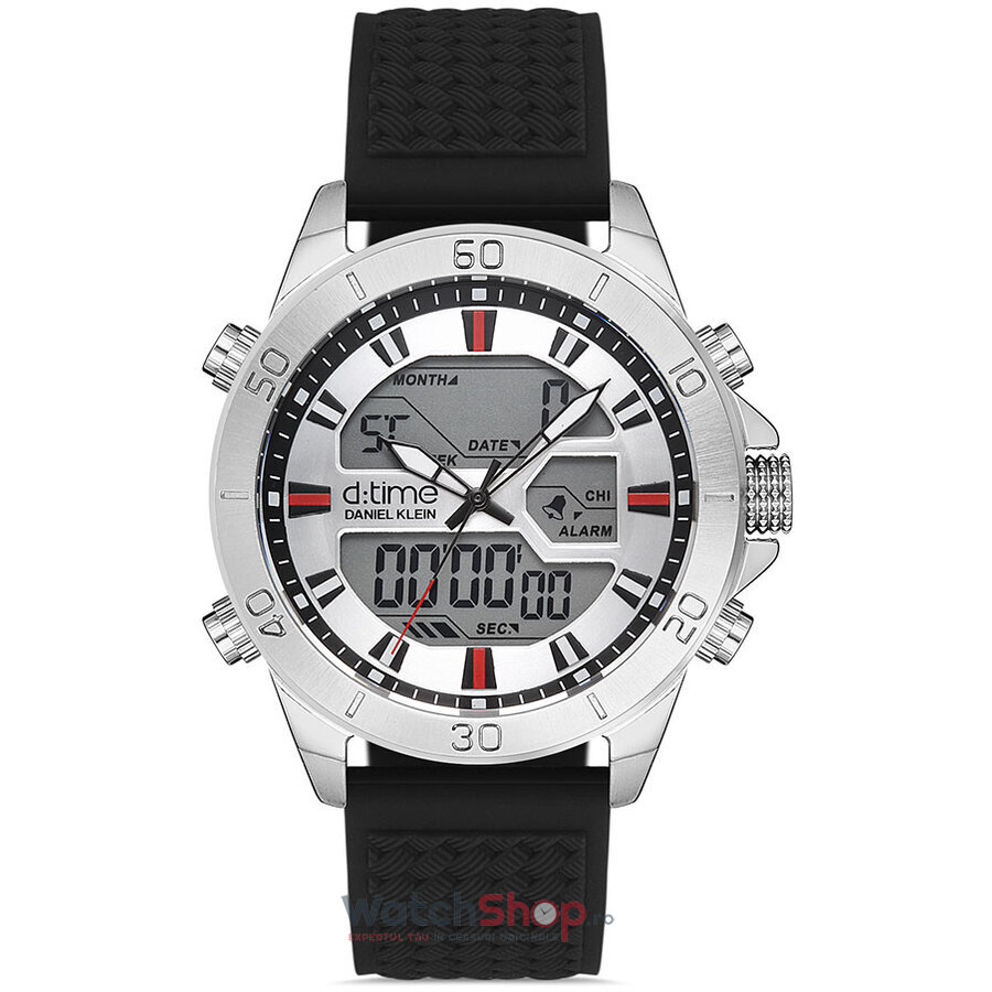 Ceas de Mana Daniel Klein Casual Alb D TIME DK.1.12885.1 pentru Barbati cu Comanda Online