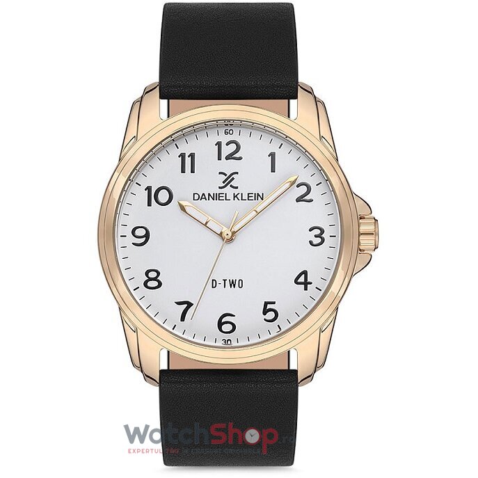 Ceas de Mana Daniel Klein Casual Alb D TWO DK.1.12626.2 pentru Barbati cu Comanda Online