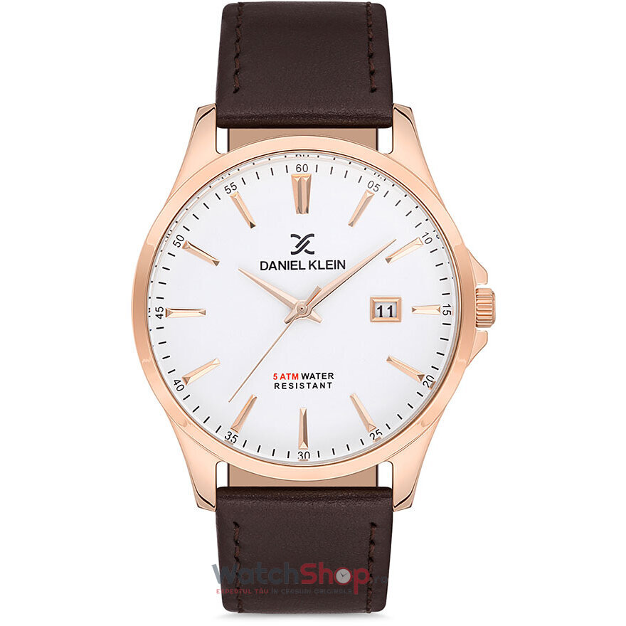 Ceas de Mana Daniel Klein Casual Alb PREMIUM DK.1.12756.3 pentru Barbati cu Comanda Online