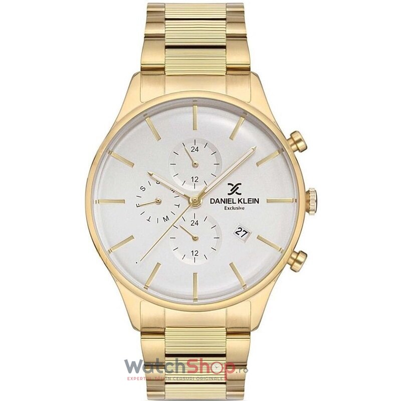 Ceas de Mana Daniel Klein Casual Argintiu EXCLUSIVE DK.1.12601.6 pentru Barbati cu Comanda Online