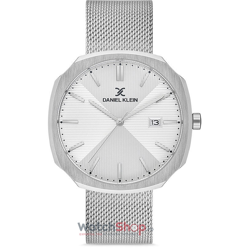 Ceas de Mana Daniel Klein Casual Argintiu FIORD DK.1.12652.3 pentru Barbati cu Comanda Online