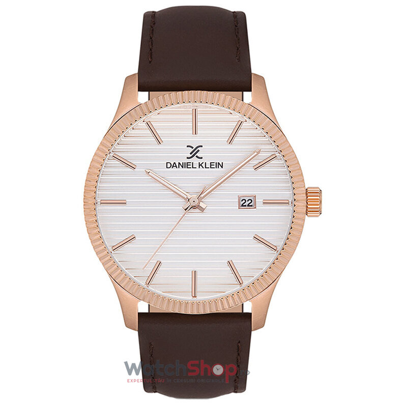 Ceas de Mana Daniel Klein Casual Argintiu PREMIUM DK.1.12669.6 pentru Barbati cu Comanda Online