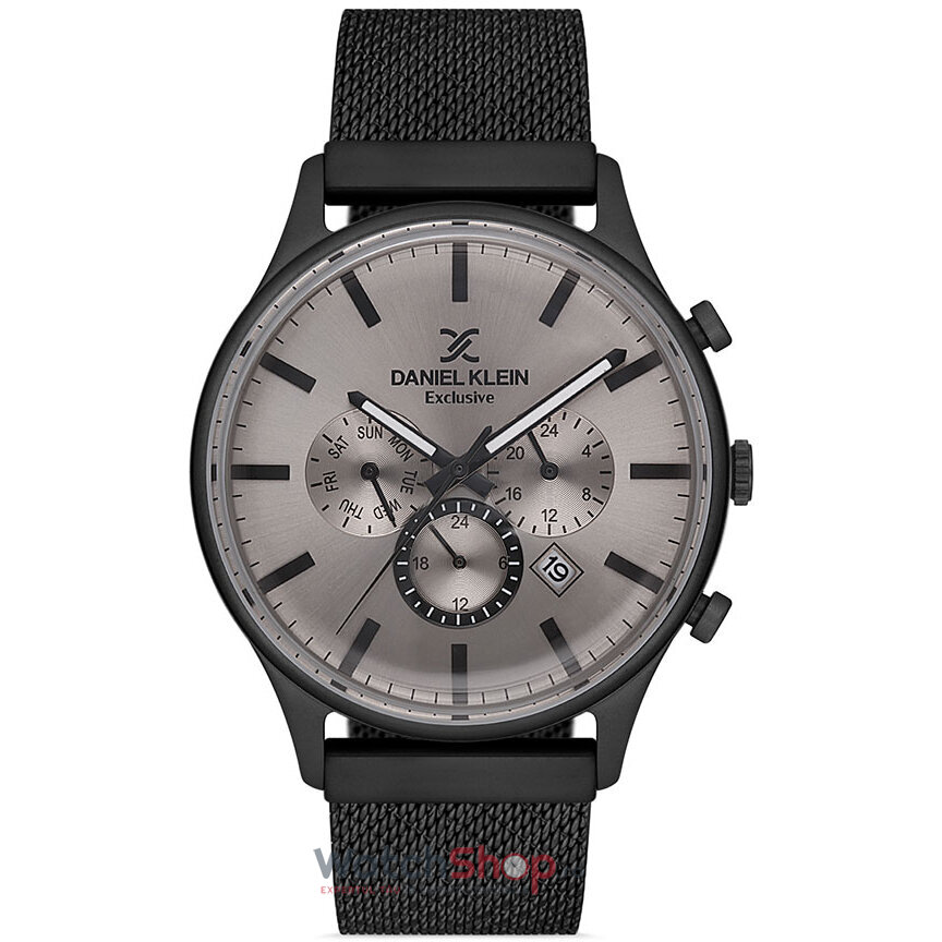 Ceas de Mana Daniel Klein Casual Gri EXCLUSIVE DK.1.12710.6 pentru Barbati cu Comanda Online