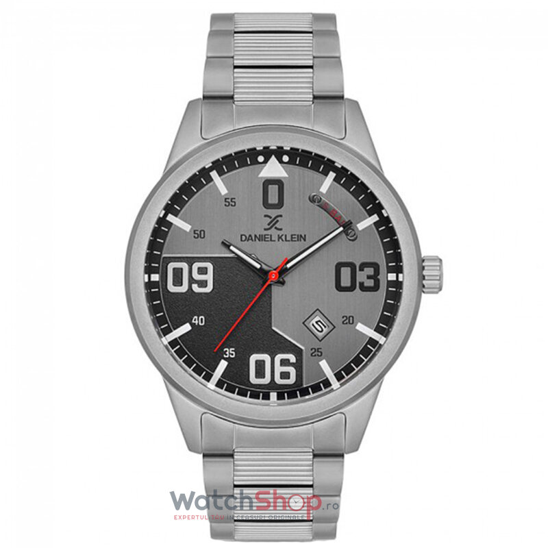 Ceas de Mana Daniel Klein Casual Gri PREMIUM DK.1.12671.3 pentru Barbati cu Comanda Online