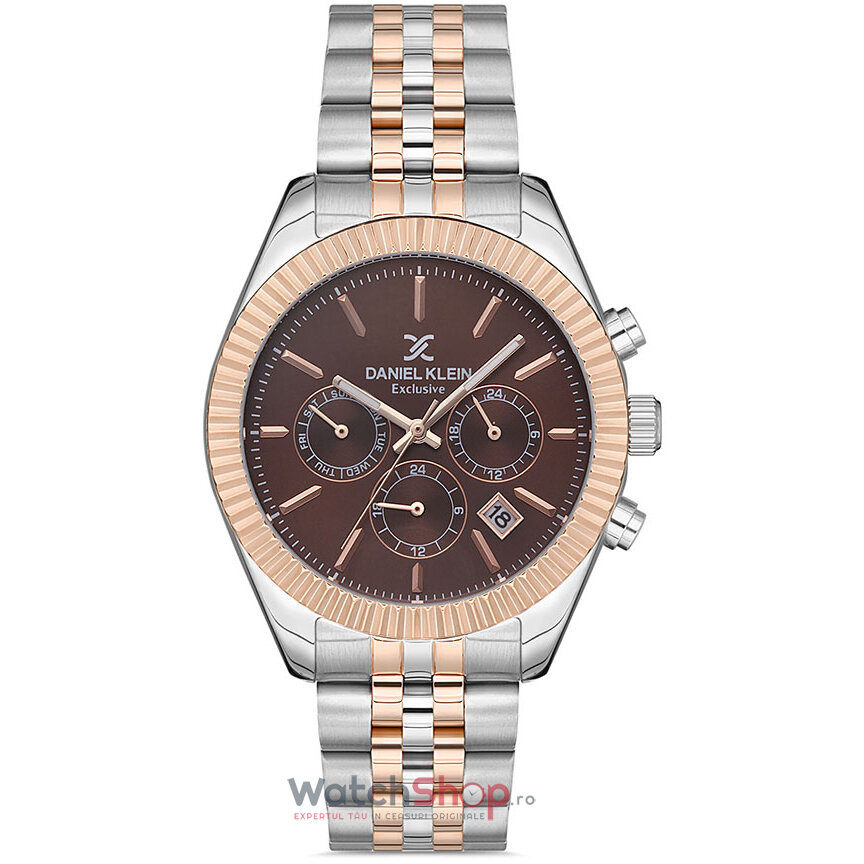 Ceas de Mana Daniel Klein Casual Maro EXCLUSIVE DK.1.12860.6 pentru Barbati cu Comanda Online