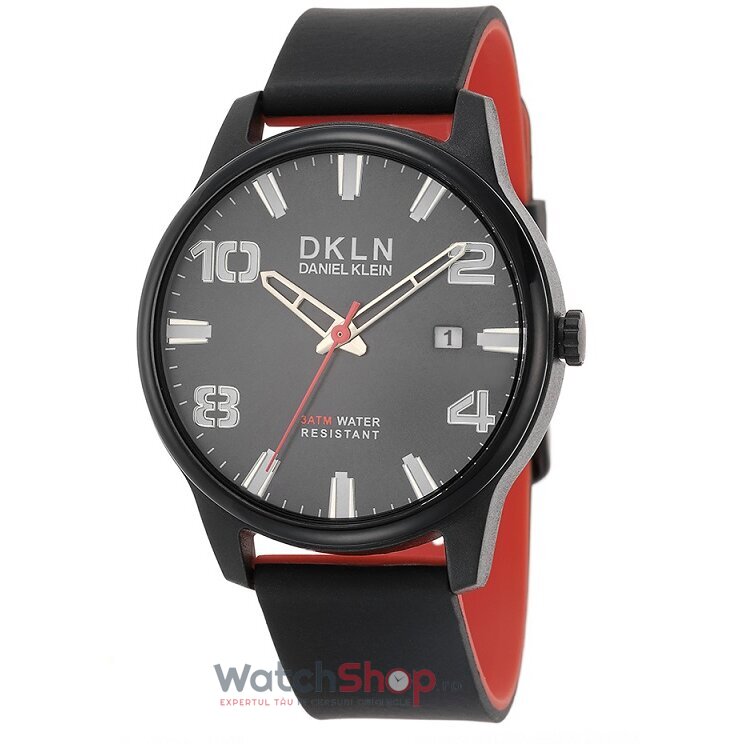 Ceas de Mana Daniel Klein Casual Negru DKNL DK.1.12504.1 pentru Barbati cu Comanda Online