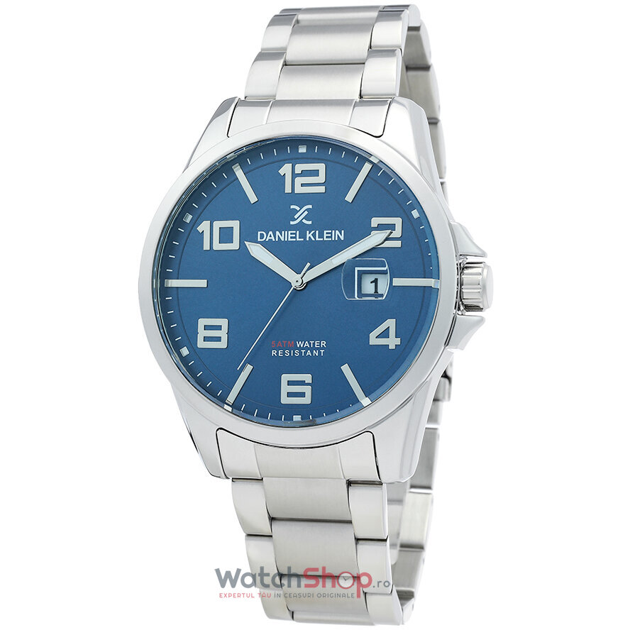 Ceas de Mana Daniel Klein Elegant Bleumarin PREMIUM DK.1.12363.2 pentru Barbati cu Comanda Online