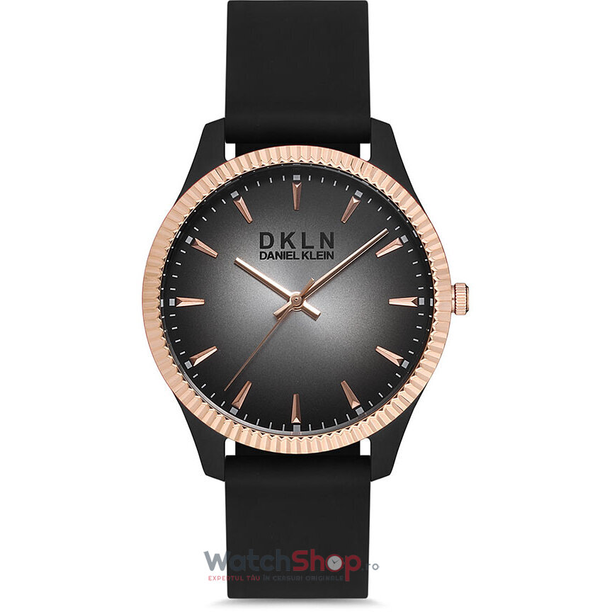 Ceas de Mana Daniel Klein Elegant Negru DKLN DK.1.12767.1 pentru Barbati cu Comanda Online