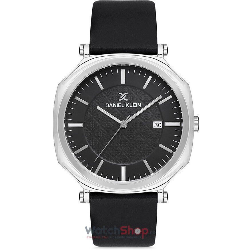 Ceas de Mana Daniel Klein Elegant Negru FIORD DK.1.12747.2 pentru Barbati cu Comanda Online