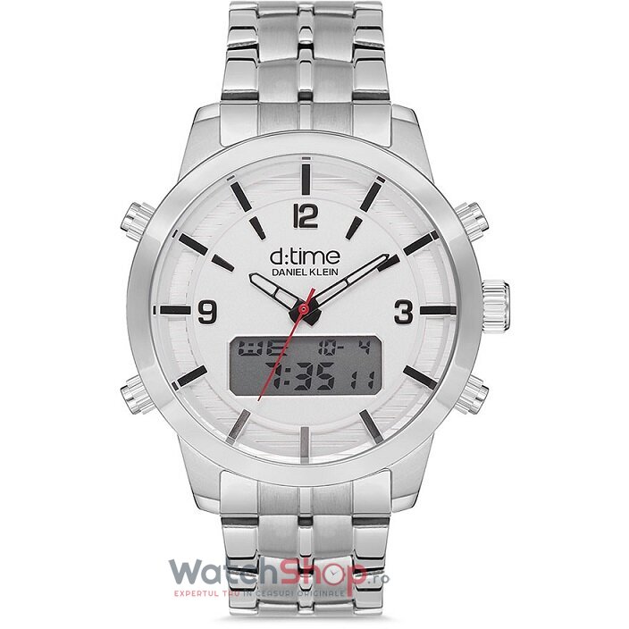 Ceas de Mana Daniel Klein Sport Alb D TIME DK.1.12641.1 pentru Barbati cu Comanda Online