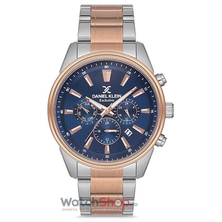 Ceas de Mana Daniel Klein Sport Bleumarin EXCLUSIVE DK.1.12588.6 pentru Barbati cu Comanda Online