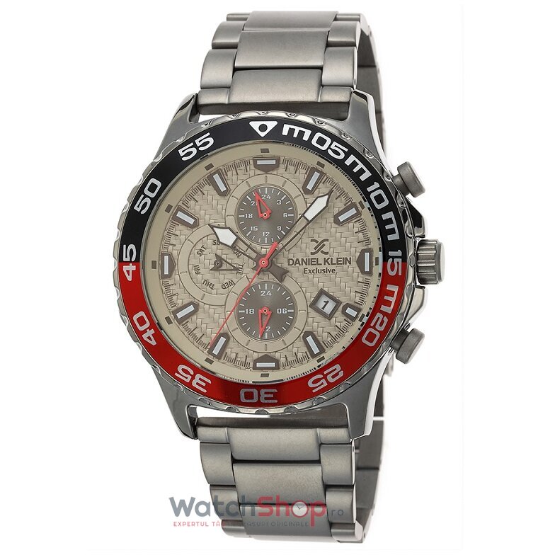 Ceas de Mana Daniel Klein Sport Gri EXCLUSIVE DK.1.12472.5 pentru Barbati cu Comanda Online