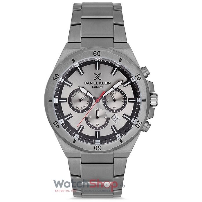 Ceas de Mana Daniel Klein Sport Gri EXCLUSIVE DK.1.12605.6 pentru Barbati cu Comanda Online