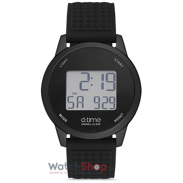 Ceas de Mana Daniel Klein Sport Negru D TIME DK.1.12640.2 pentru Barbati cu Comanda Online