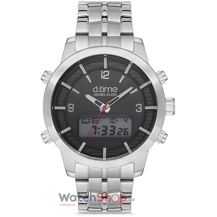 Ceas de Mana Daniel Klein Sport Negru D TIME DK.1.12641.2 pentru Barbati cu Comanda Online