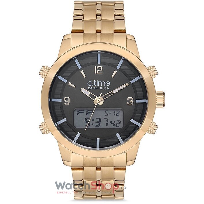 Ceas de Mana Daniel Klein Sport Negru D TIME DK.1.12641.6 pentru Barbati cu Comanda Online