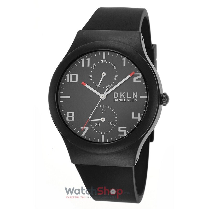 Ceas de Mana Daniel Klein Sport Negru DKLN DK.1.12476.3 pentru Barbati cu Comanda Online