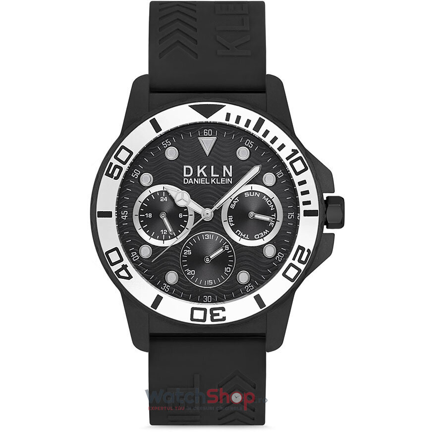 Ceas de Mana Daniel Klein Sport Negru DKLN DK.1.12716.1 pentru Barbati cu Comanda Online