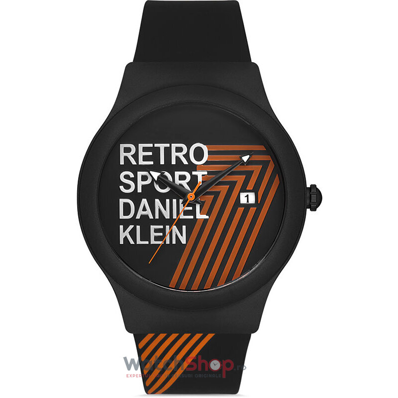 Ceas de Mana Daniel Klein Sport Negru DKLN DK.1.12867.3 pentru Barbati cu Comanda Online