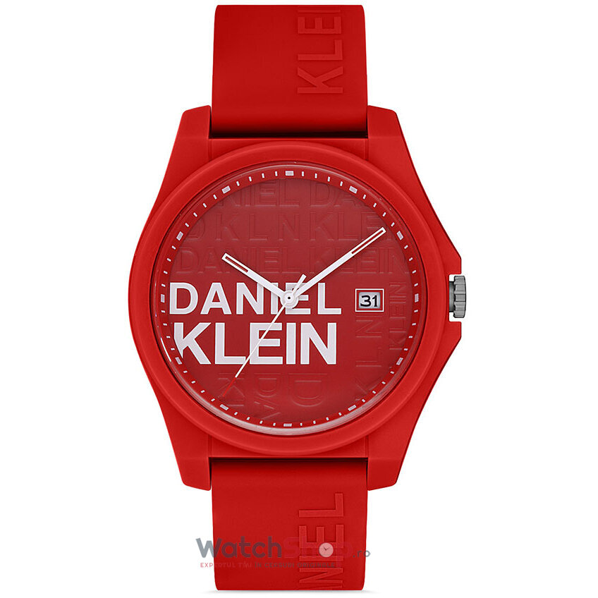 Ceas de Mana Daniel Klein Sport Rosu DKLN DK.1.12865.3 pentru Barbati cu Comanda Online