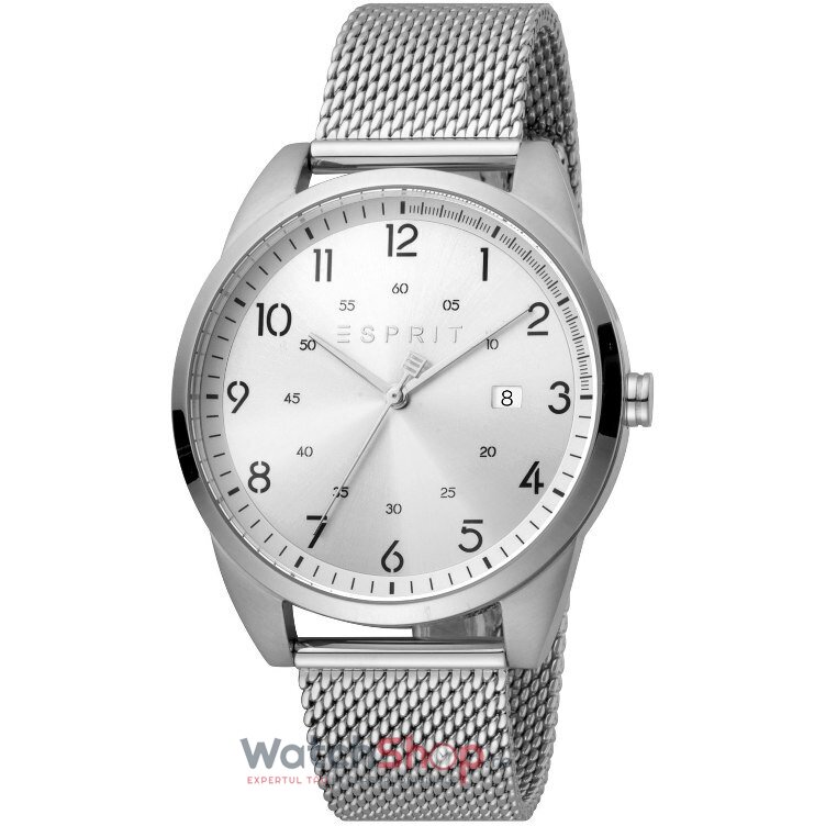 Ceas de Mana ESPRIT Casual Argintiu CAMEO ES1G212M0065 pentru Barbati cu Comanda Online