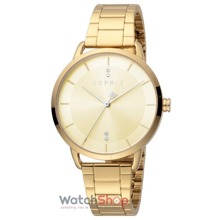 Ceas de Mana ESPRIT Casual Auriu MACY ES1L215M0085 pentru Barbati cu Comanda Online