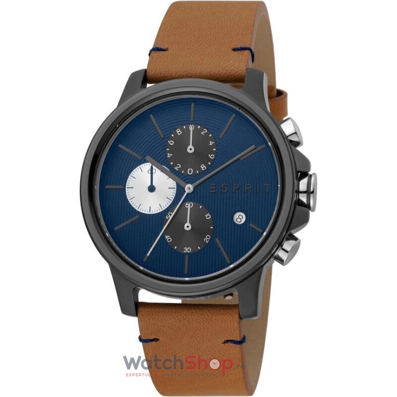 Ceas de Mana ESPRIT Casual Bleumarin COURSE CHRONO ES1G155L0045 Cronograf pentru Barbati cu Comanda Online