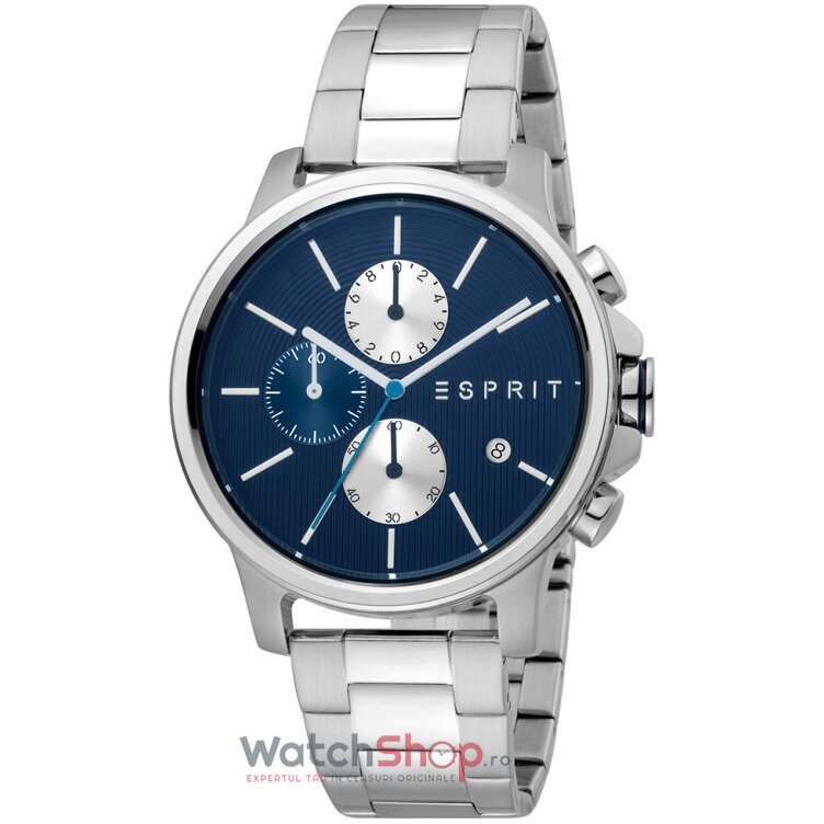 Ceas de Mana ESPRIT Casual Bleumarin COURSE CHRONO ES1G155M0075 Cronograf pentru Barbati cu Comanda Online