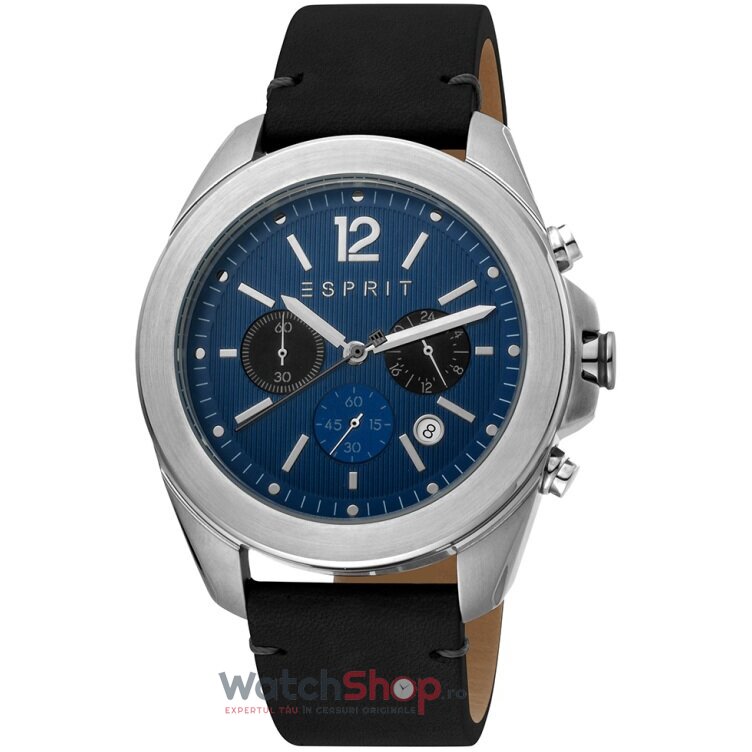 Ceas de Mana ESPRIT Casual Bleumarin FIELD CHRONO ES1G159L0025 Cronograf pentru Barbati cu Comanda Online