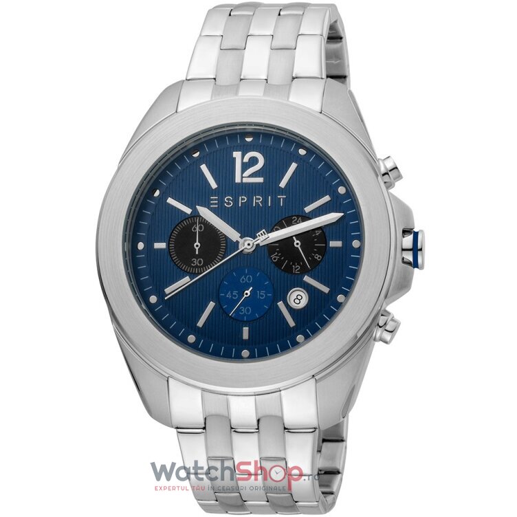 Ceas de Mana ESPRIT Casual Bleumarin FIELD CHRONO ES1G159M0065 Cronograf pentru Barbati cu Comanda Online