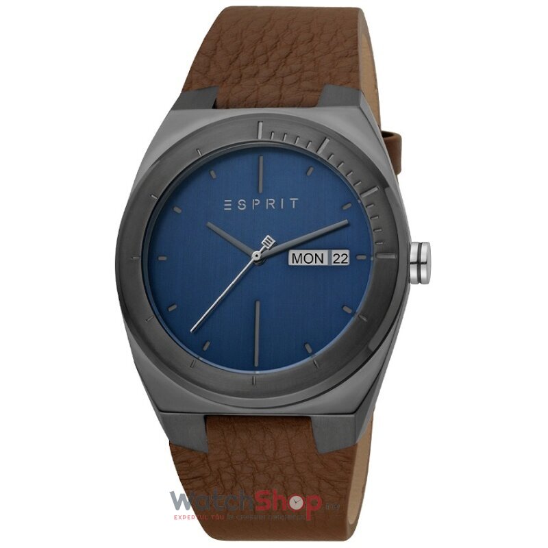 Ceas de Mana ESPRIT Casual Bleumarin STRIKE 3HD ES1G158L0035 pentru Barbati cu Comanda Online