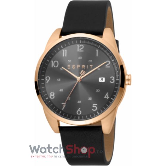 Ceas de Mana ESPRIT Casual Negru CAMEO ES1G212L0045 pentru Barbati cu Comanda Online