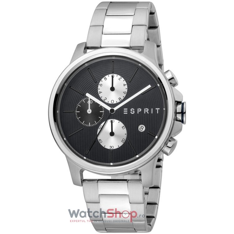 Ceas de Mana ESPRIT Casual Negru COURSE CHRONO ES1G155M0065 Cronograf pentru Barbati cu Comanda Online