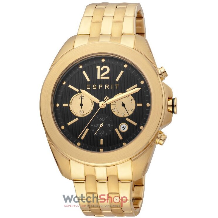 Ceas de Mana ESPRIT Casual Negru FIELD CHRONO ES1G159M0085 Cronograf pentru Barbati cu Comanda Online