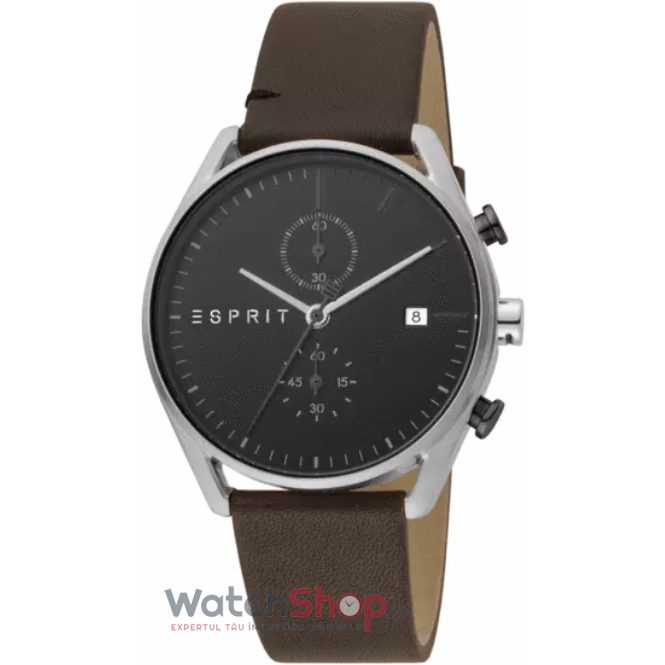 Ceas de Mana ESPRIT Casual Negru LOCK CHRONO ES1G098L0015 Cronograf pentru Barbati cu Comanda Online