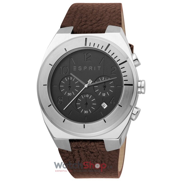 Ceas de Mana ESPRIT Casual Negru STRIKE CHRONO ES1G157L0015 Cronograf pentru Barbati cu Comanda Online