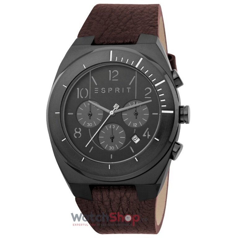 Ceas de Mana ESPRIT Casual Negru STRIKE CHRONO ES1G157L0035 Cronograf pentru Barbati cu Comanda Online