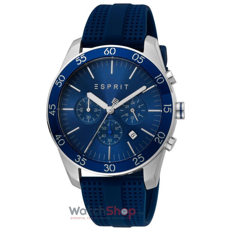 Ceas de Mana ESPRIT Sport Albastru JORDAN ES1G204P0045 Cronograf pentru Barbati cu Comanda Online