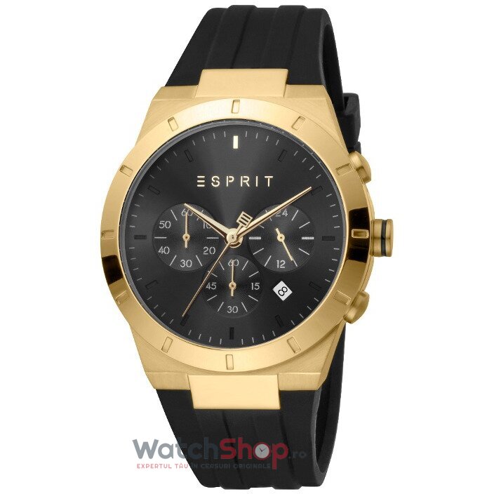 Ceas de Mana ESPRIT Sport Negru ANDERSON ES1G205P0035 Cronograf pentru Barbati cu Comanda Online