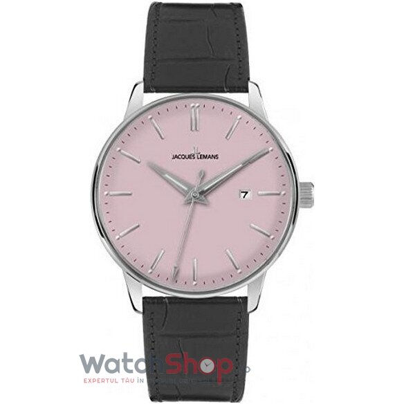 Ceas de Mana Jacques Lemans Casual Roz 1-213F pentru Barbati cu Comanda Online