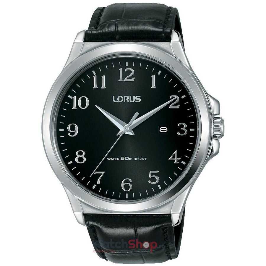 Ceas de Mana Lorus by Seiko Casual Negru Dress RH969KX8 pentru Barbati cu Comanda Online