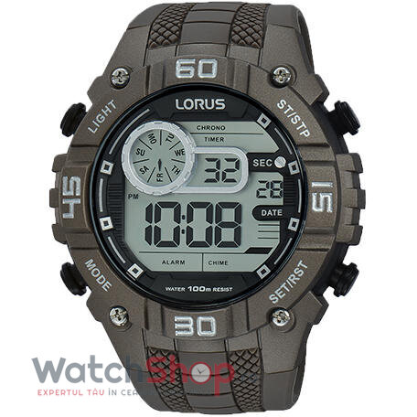 Ceas de Mana Lorus by Seiko Casual-Sport Gri S R2359LX-9 pentru Barbati cu Comanda Online