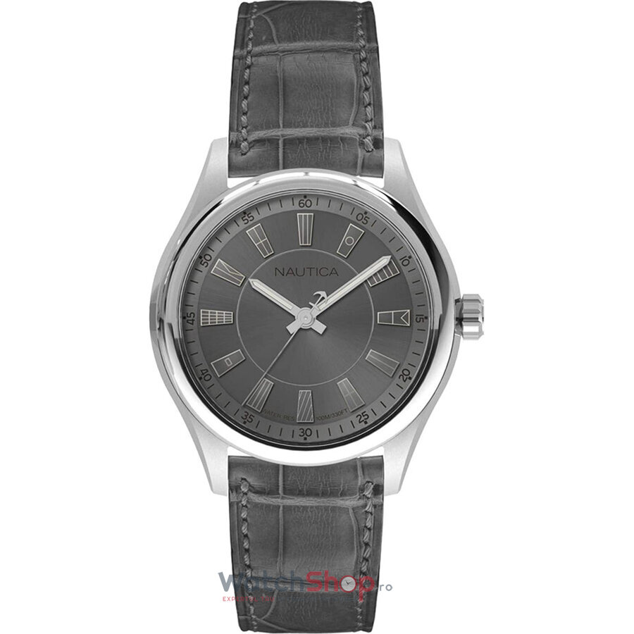 Ceas de Mana Nautica Casual Gri BOSTON NAPBST001 pentru Barbati cu Comanda Online