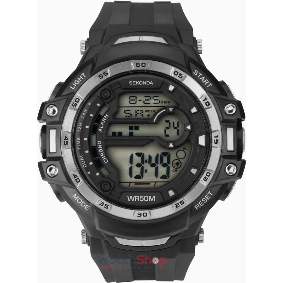 Ceas de Mana Sekonda Sport Gri MEN’S 1522 pentru Barbati cu Comanda Online