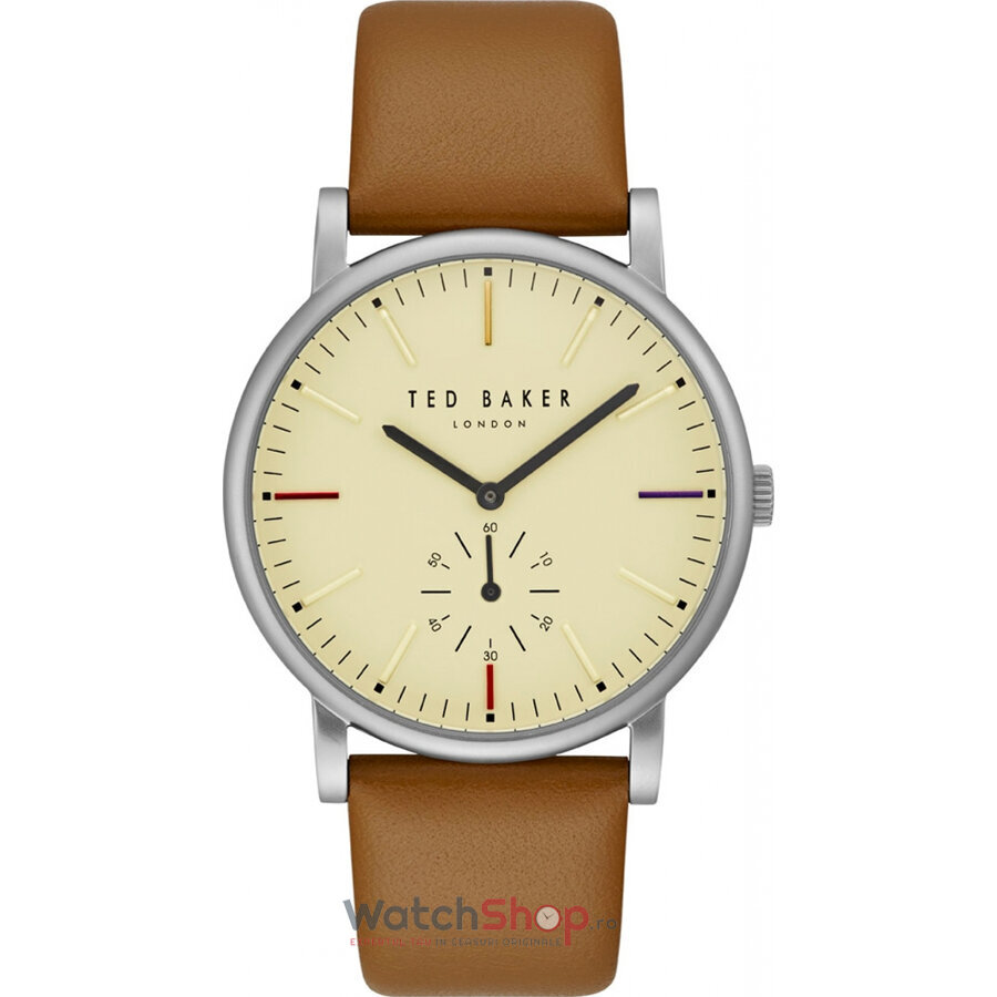 Ceas de Mana Ted Baker Casual Galben NOLAN TE50072002 pentru Barbati cu Comanda Online