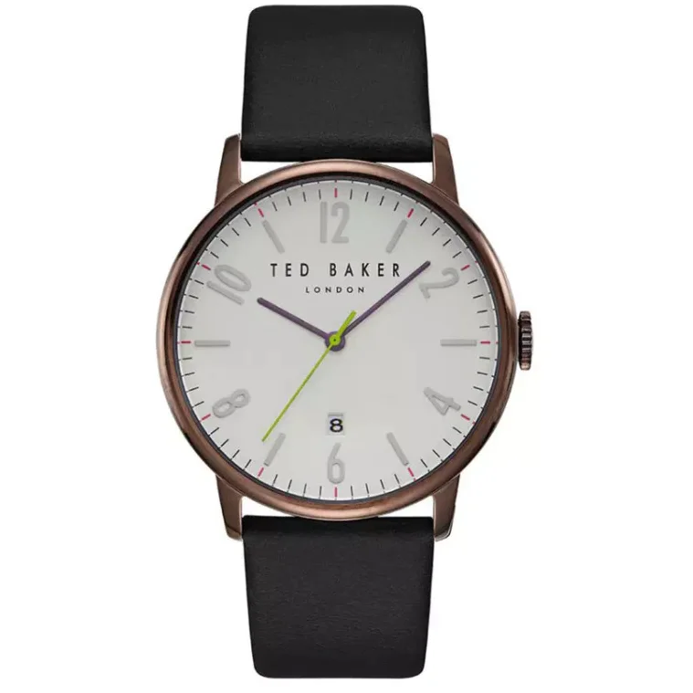 Ceas de Mana Ted Baker Elegant Alb DANIEL TE15067003 pentru Barbati cu Comanda Online